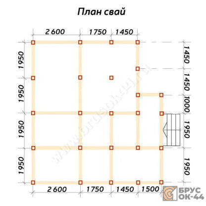 Дом из бруса ПД-49
