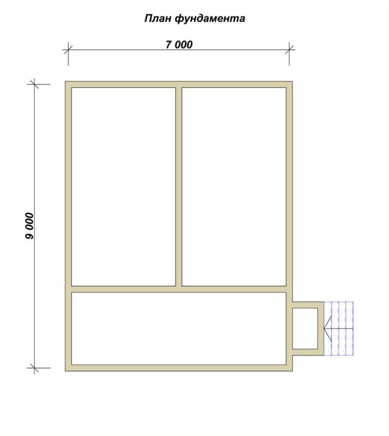 Проект фундамента для дома онлайн